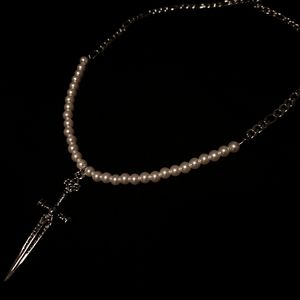 Sword chain necklace